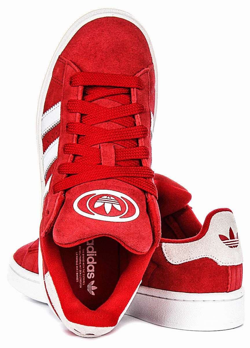 Adidas Campus 00S J In Red White For Youth Ultra Flex