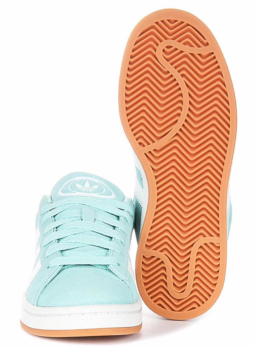 Adidas Campus 00S J In Turquoise For Youth Breathable Ventilation System Features