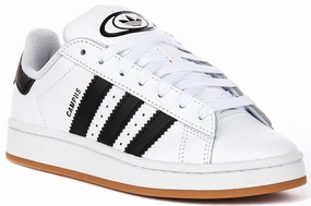 Adidas Campus 00S J In White Black For Youth running in a bluff area shoes