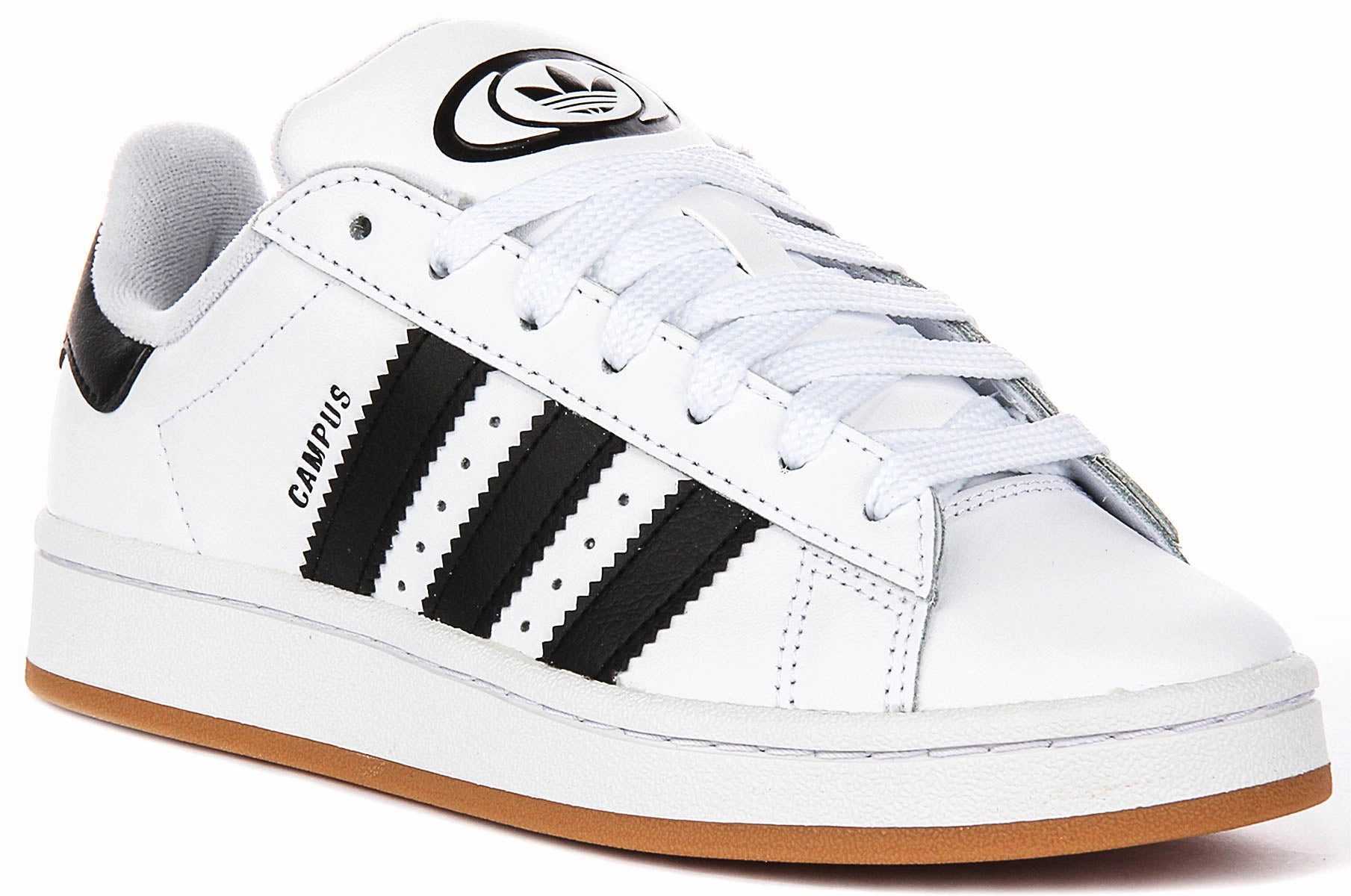 Adidas Campus 00S J In White Black For Youth running in a bluff area shoes
