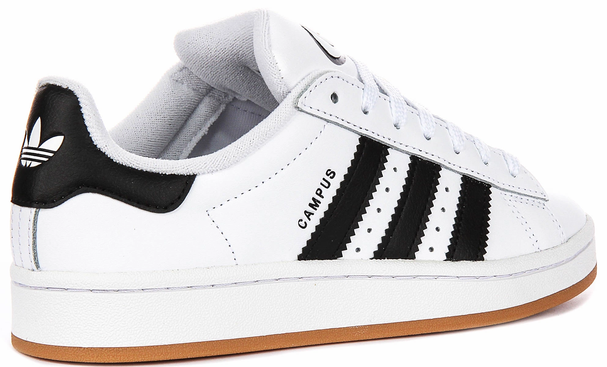 Adidas Campus 00S J In White Black For Youth Non - Slip Outsole