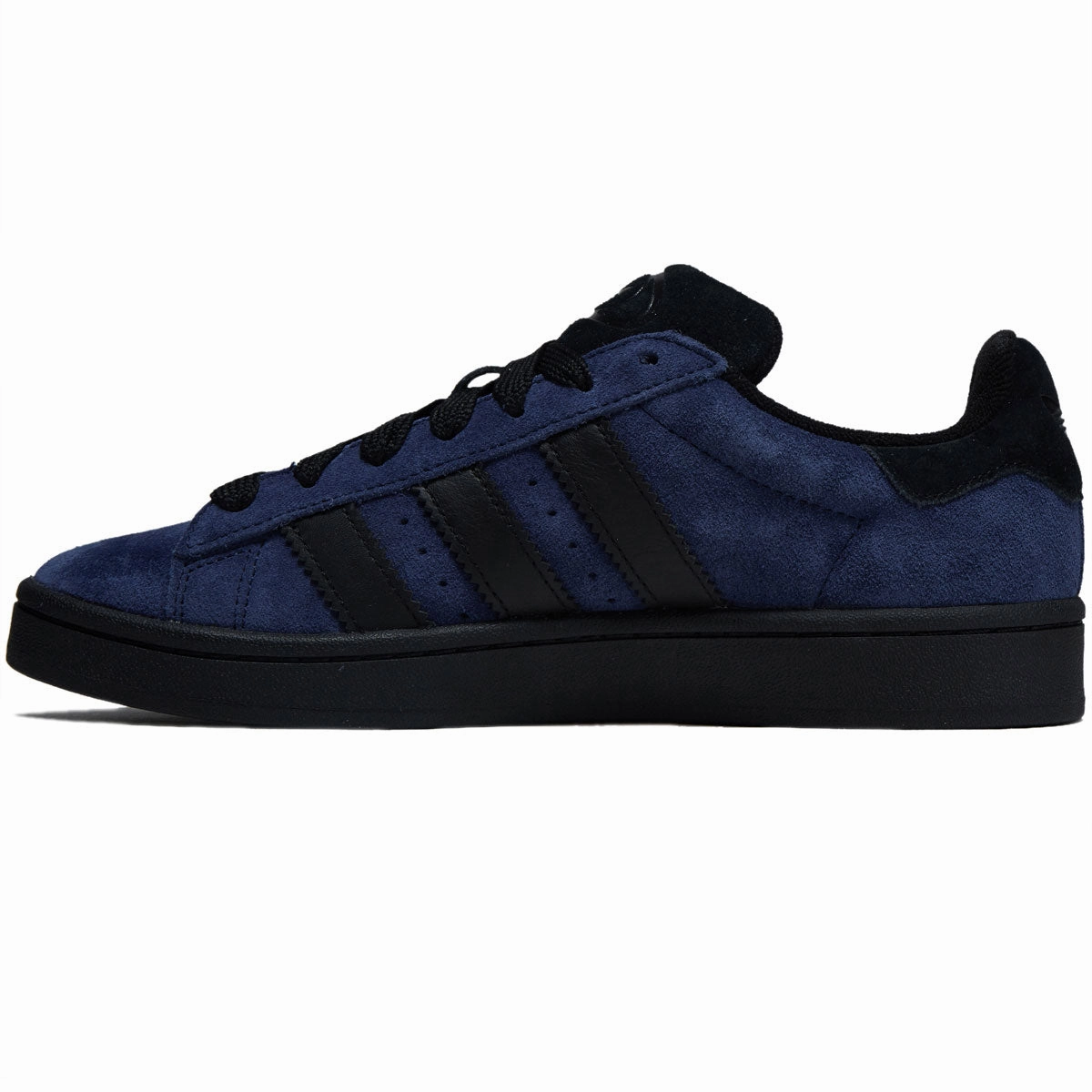 Adidas Campus 00s Shoes - Core Black/Core Black/Dark Blue Flex - Powered