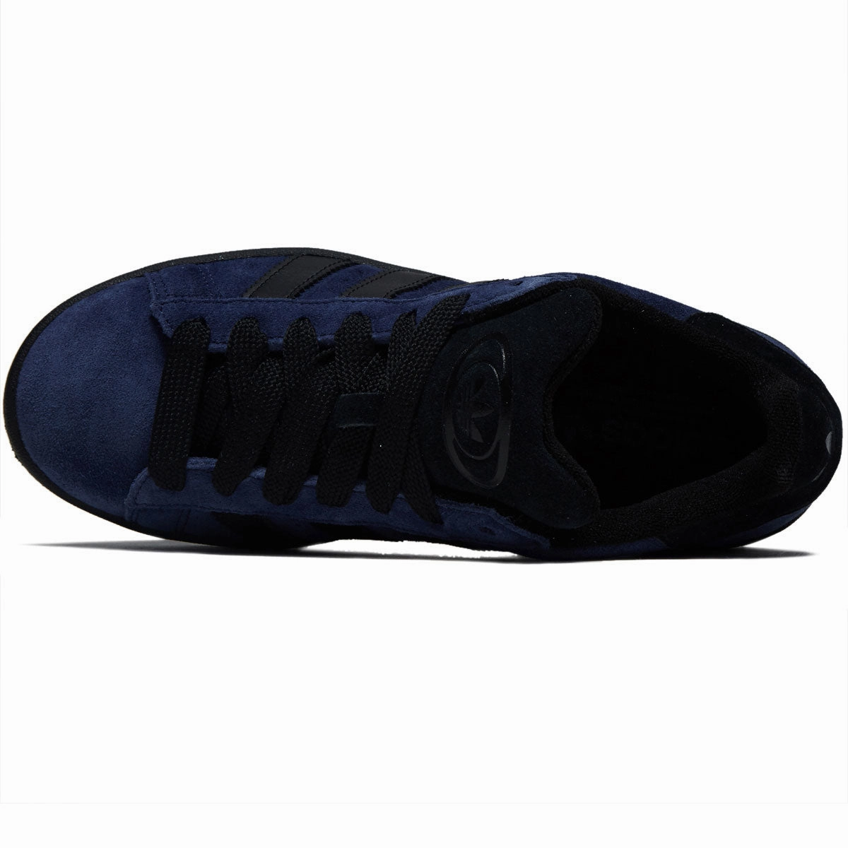 Adidas Campus 00s Shoes - Core Black/Core Black/Dark Blue Flex - Powered