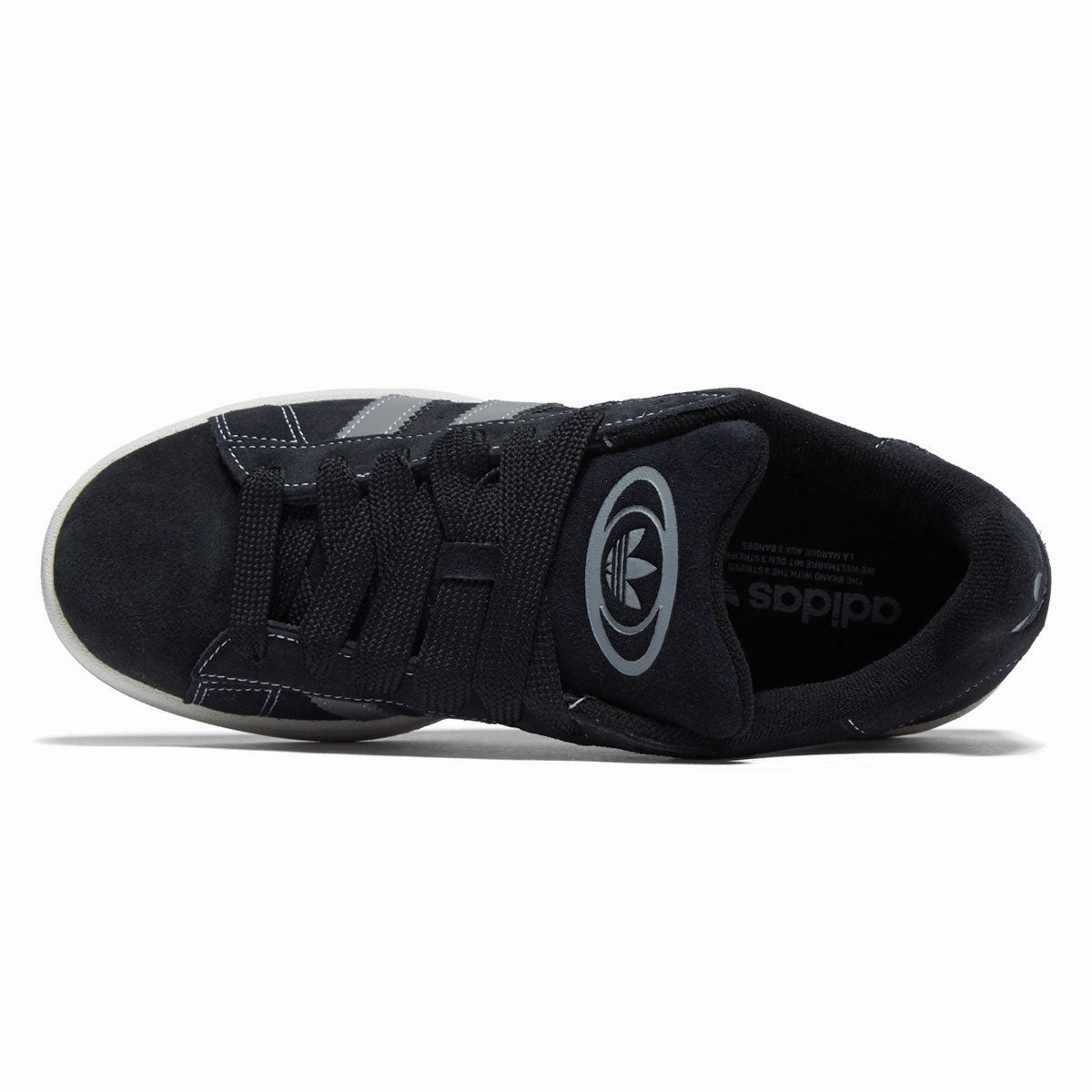Adidas Campus 00s Shoes - Core Black/Grey Heather/White Urban Edge