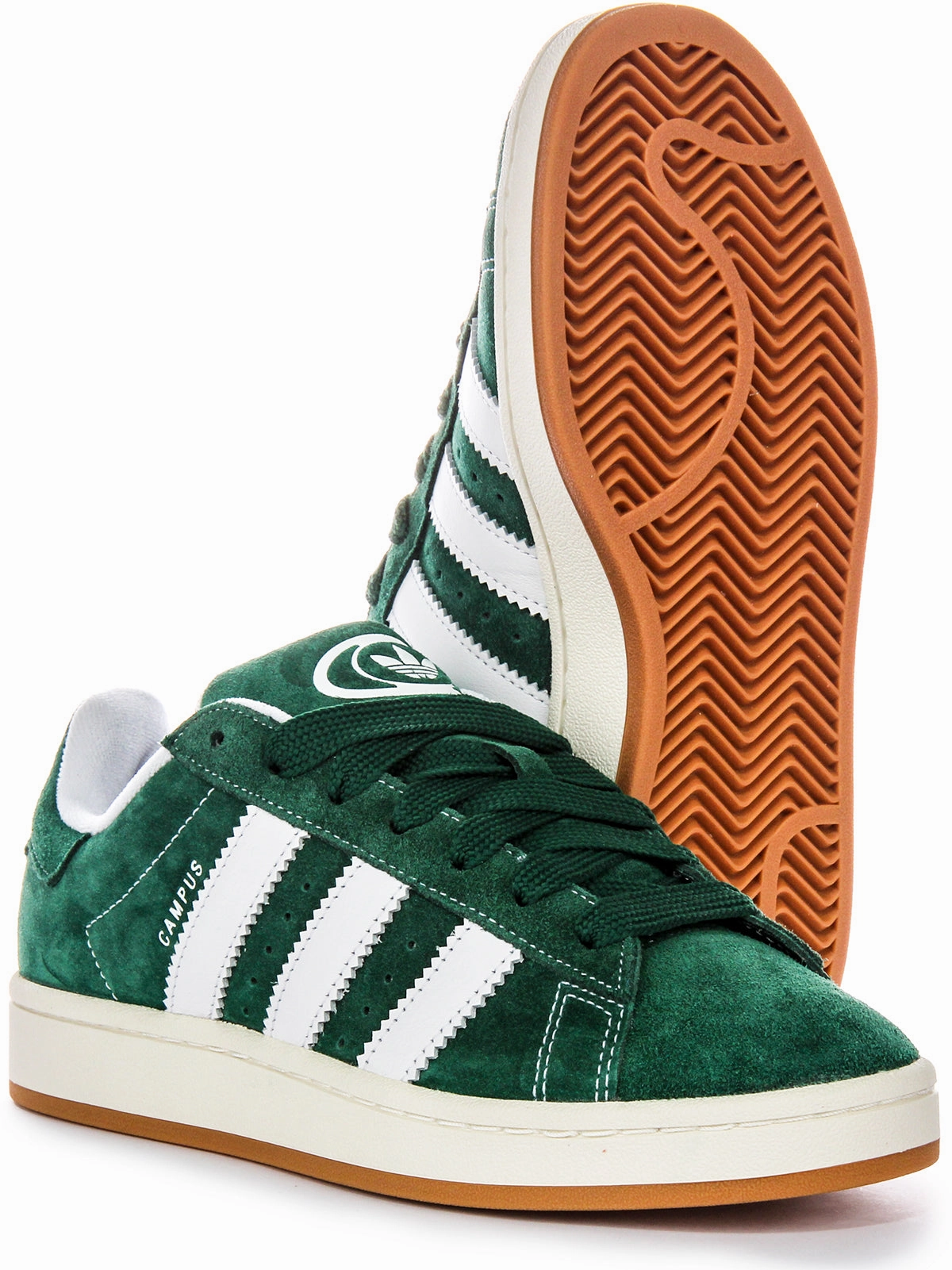 Adidas Campus 00s Trainers In Green Flexible Fit Technology
