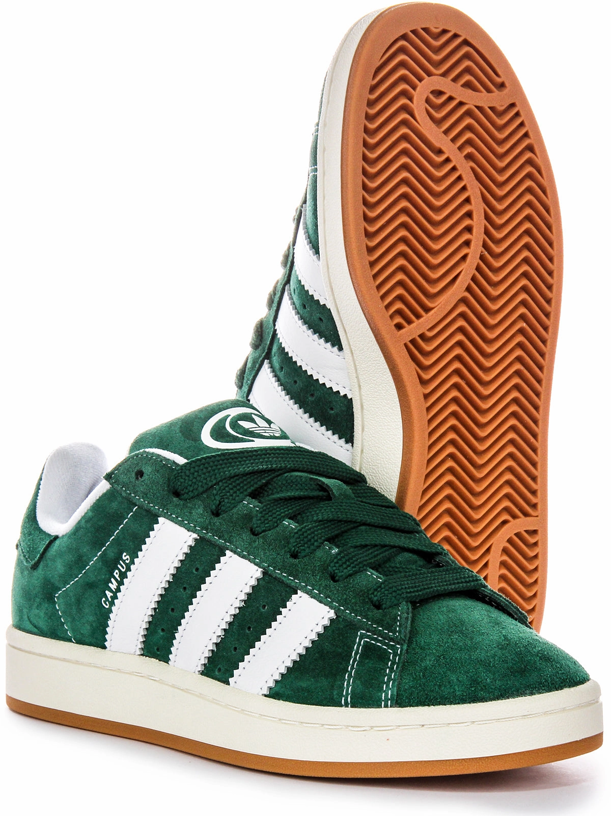 Adidas Campus 00s Trainers In Green Flexible Fit Technology