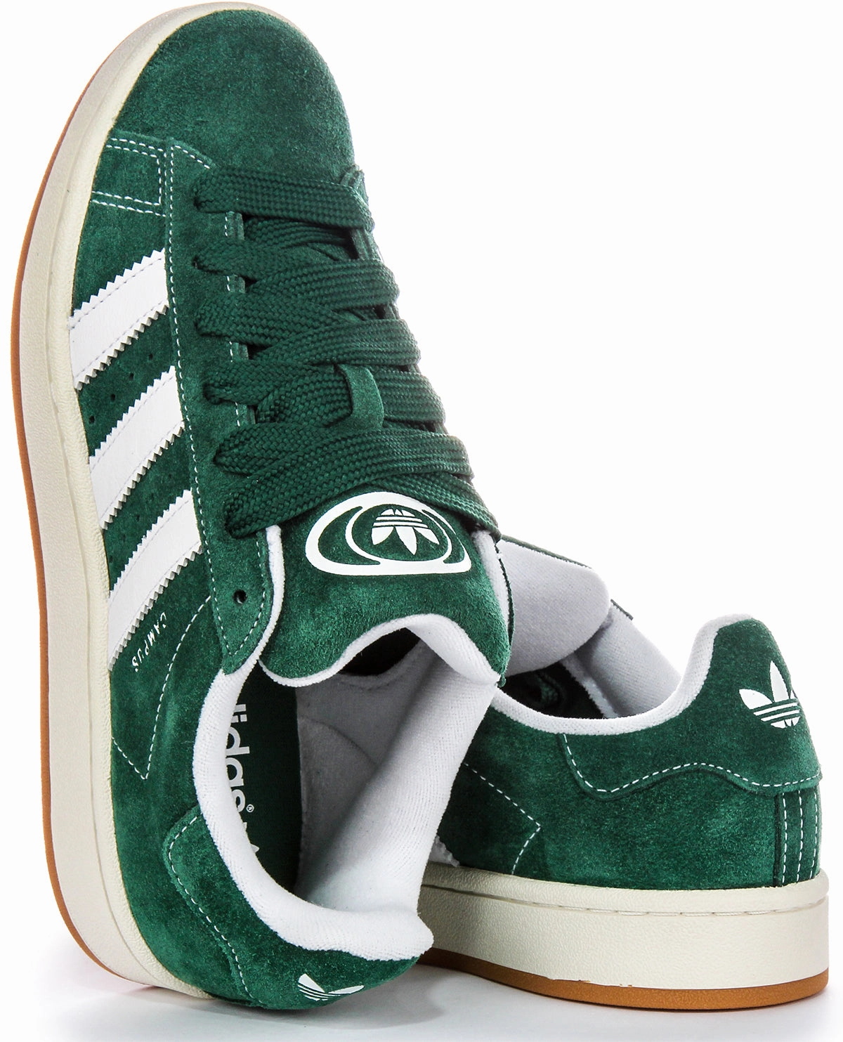 Adidas Campus 00s Trainers In Green Flexible Fit Technology