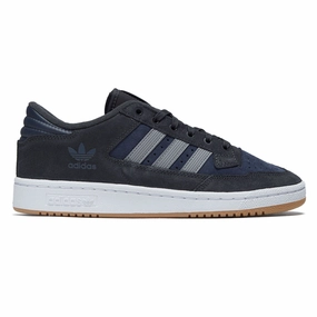 Breathable mesh Adidas Centennial 85 Low Adv Shoes - Carbon/Grey Heather/Navy