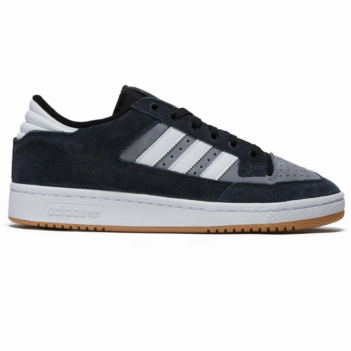 Smooth Flex Adidas Centennial 85 Low Adv Shoes - Core Black/Grey Five/Ftwr White