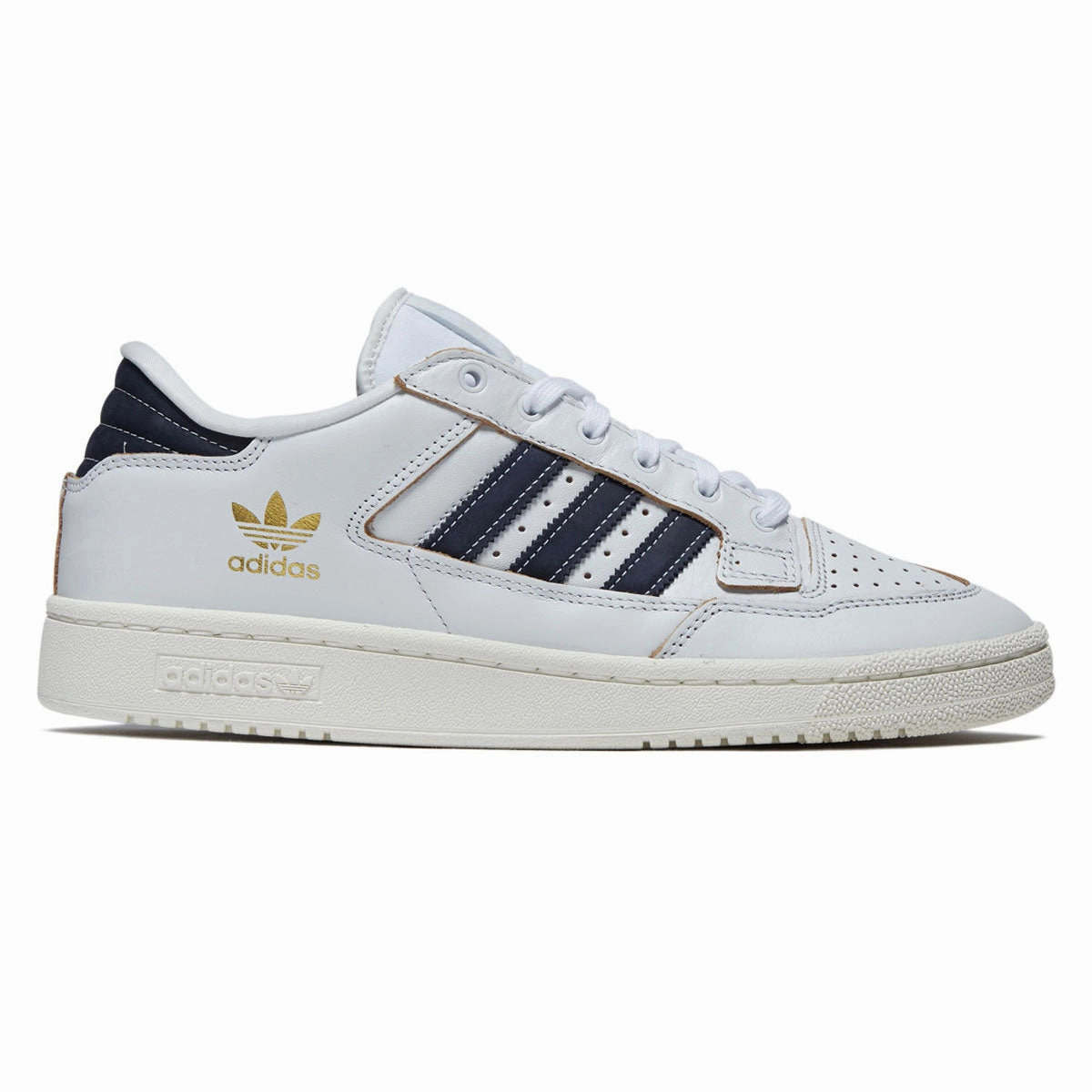 Urban Grip Jump Ready Adidas Centennial 85 Low ADV Shoes - Crystal White/Navy/Off White