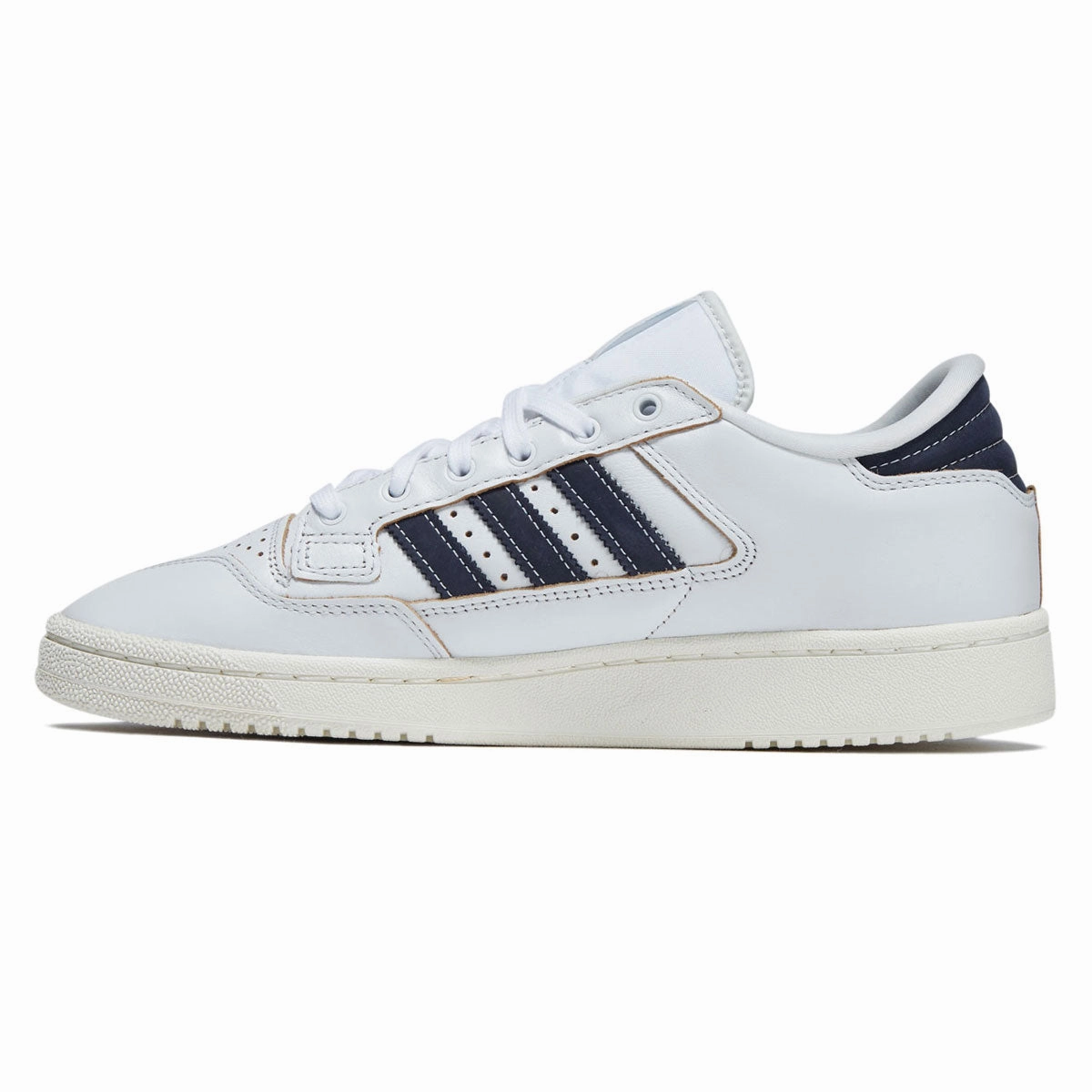 Adidas Centennial 85 Low ADV Shoes - Crystal White/Navy/Off White Longboard Ready