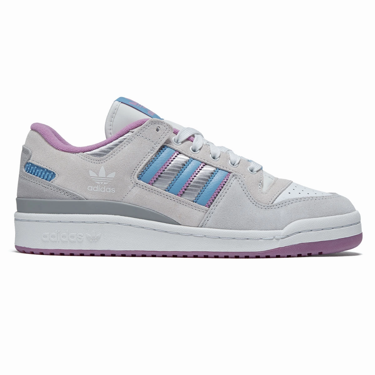 Adidas Forum 84 Low Adv Shoes - Grey Two/Crystal White/Ftwr White All Terrain Movement Statement Ride