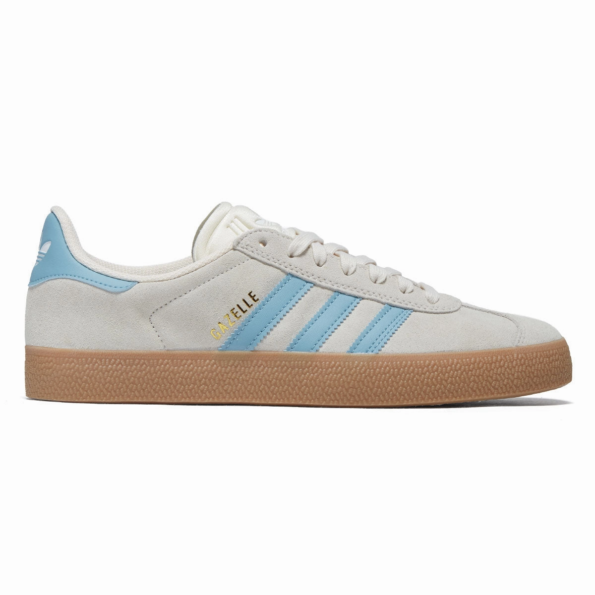 Adidas Gazelle ADV Shoes - Wonder White/Preloved Blue/Gum Quick Action Movement