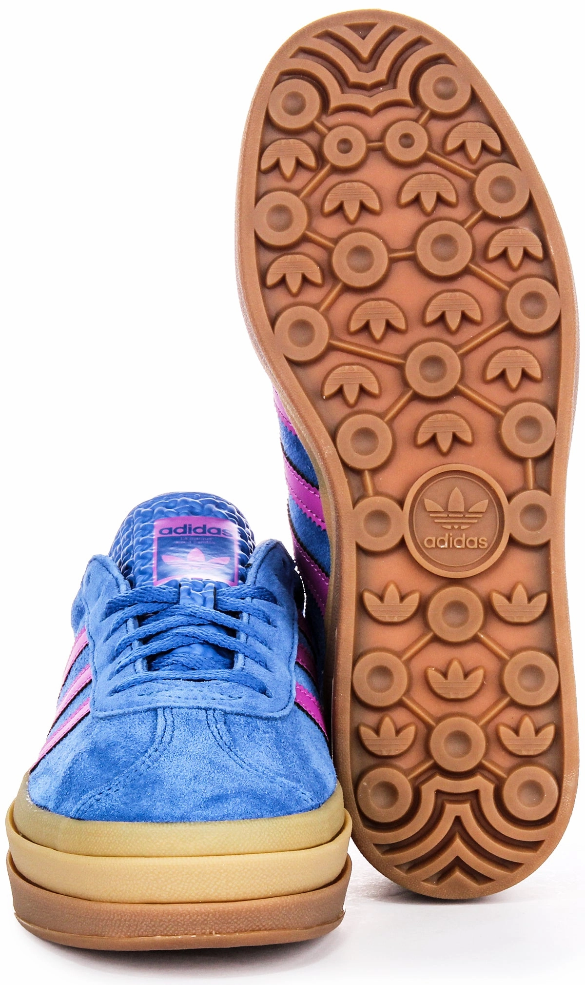 Adidas Gazelle Bold W In Blue For Women Anti Abrasion Upper