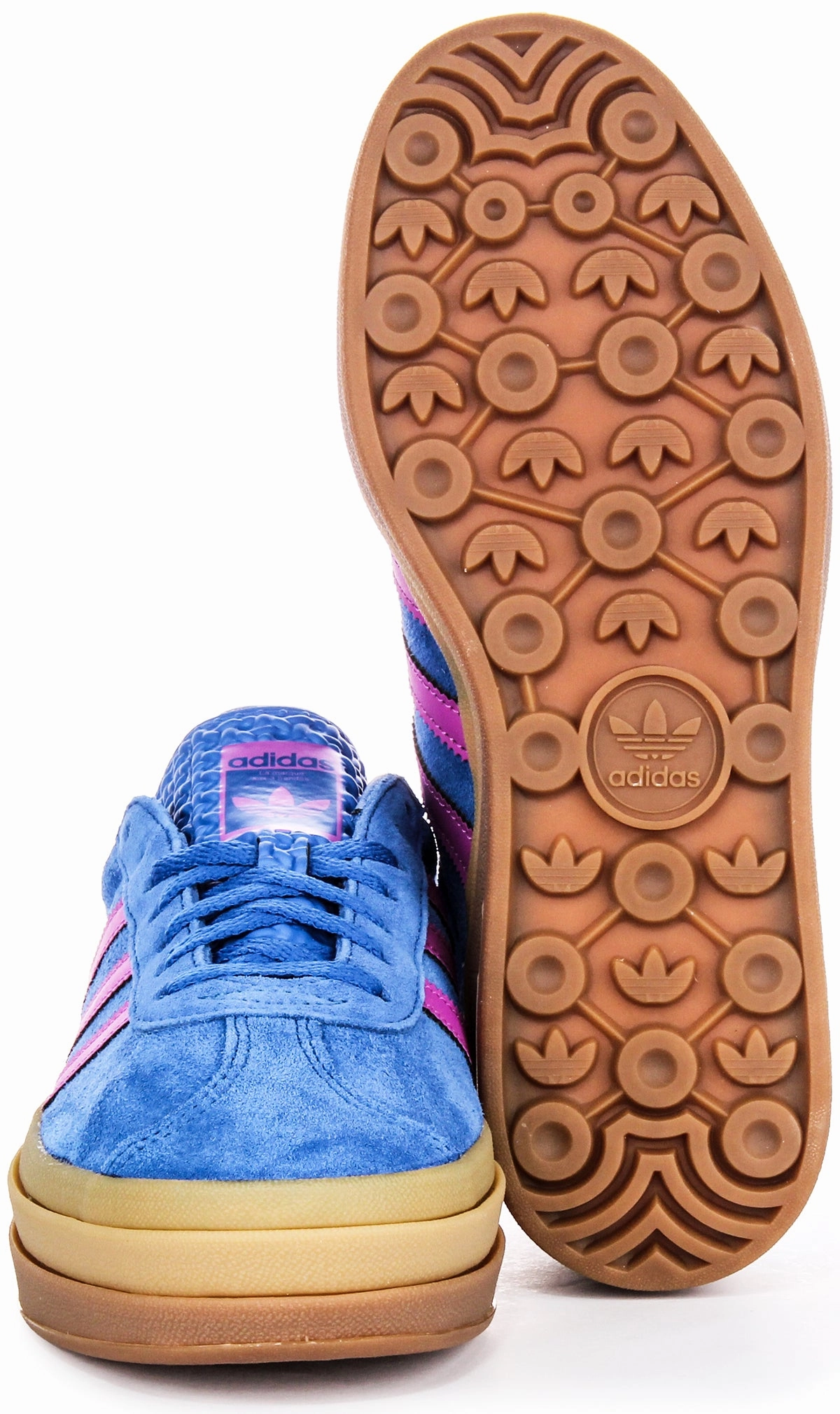 Adidas Gazelle Bold W In Blue For Women Anti Abrasion Upper