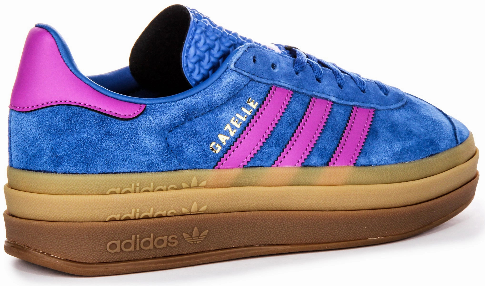 Adidas Gazelle Bold W In Blue For Women Anti Abrasion Upper