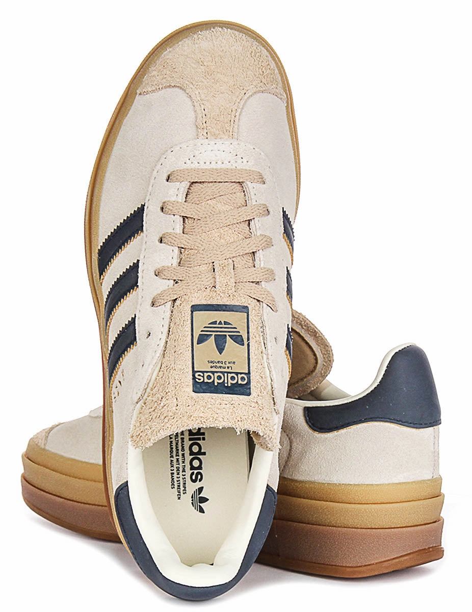 Adidas Gazelle Bold W In Cream For Women Smooth ride
