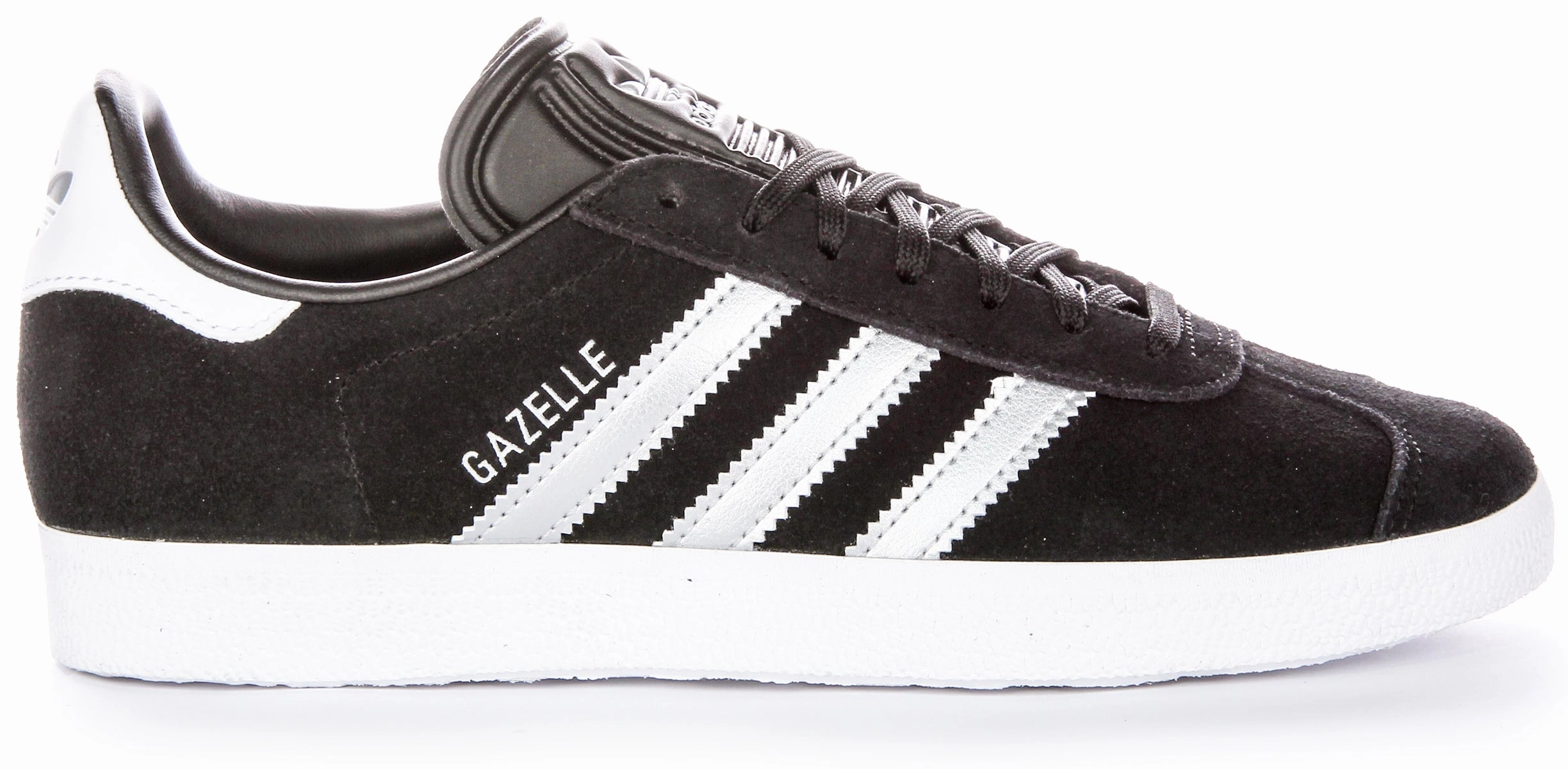 Adidas Gazelle In Black Silver For Women Shock - absorbent