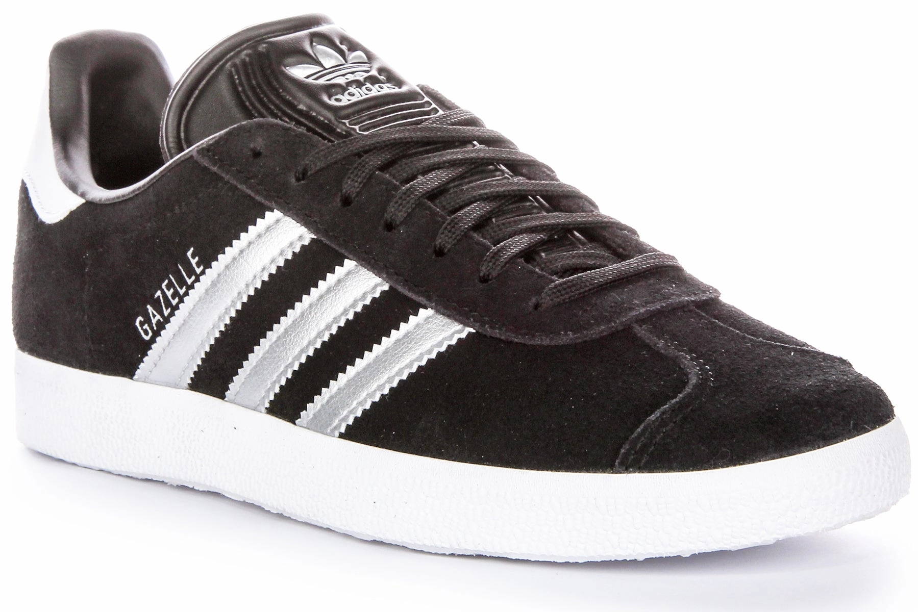 Adidas Gazelle In Black Silver For Women Exercise Focus