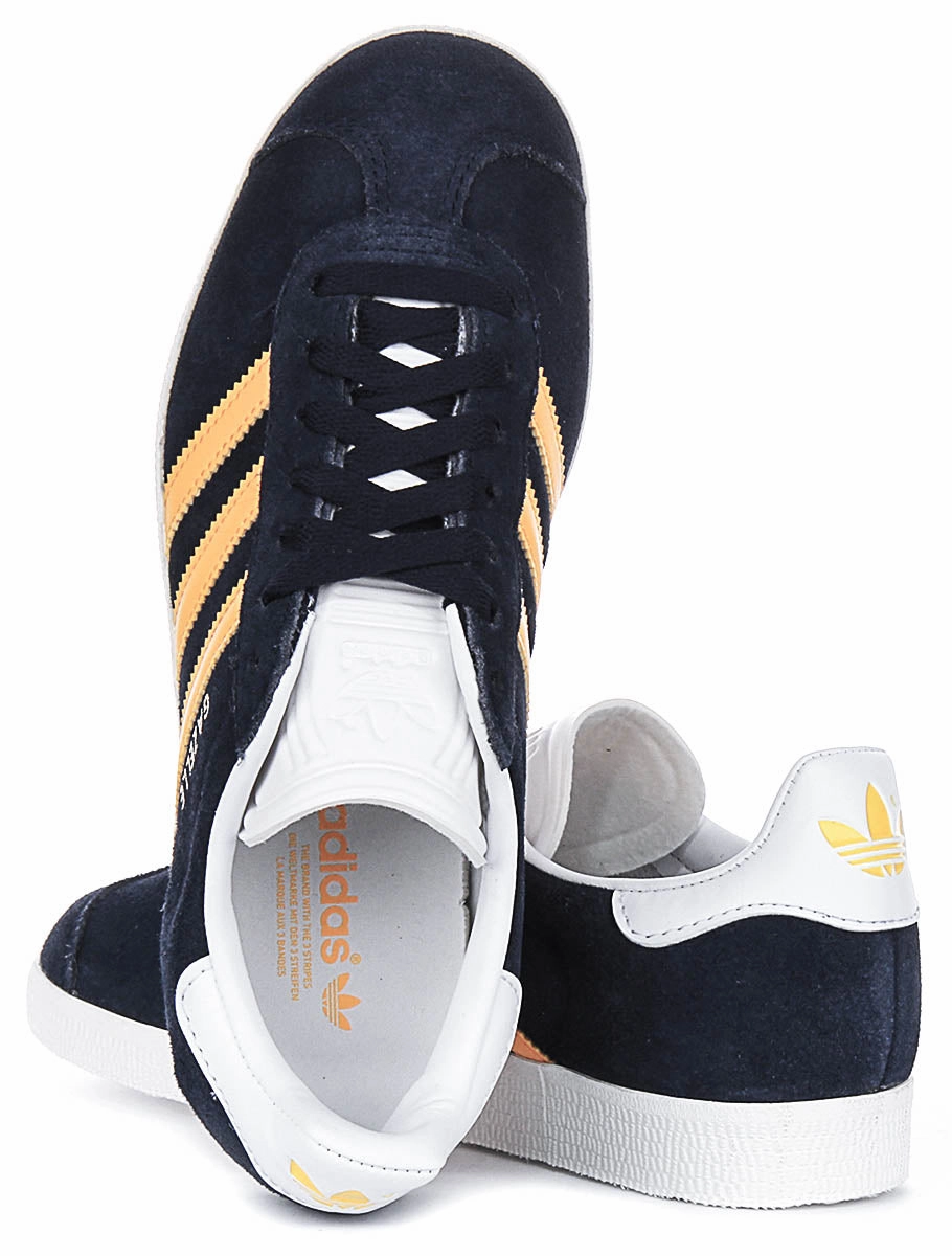 Adidas Gazelle In Navy Yellow Firm - Soft Balance Features
