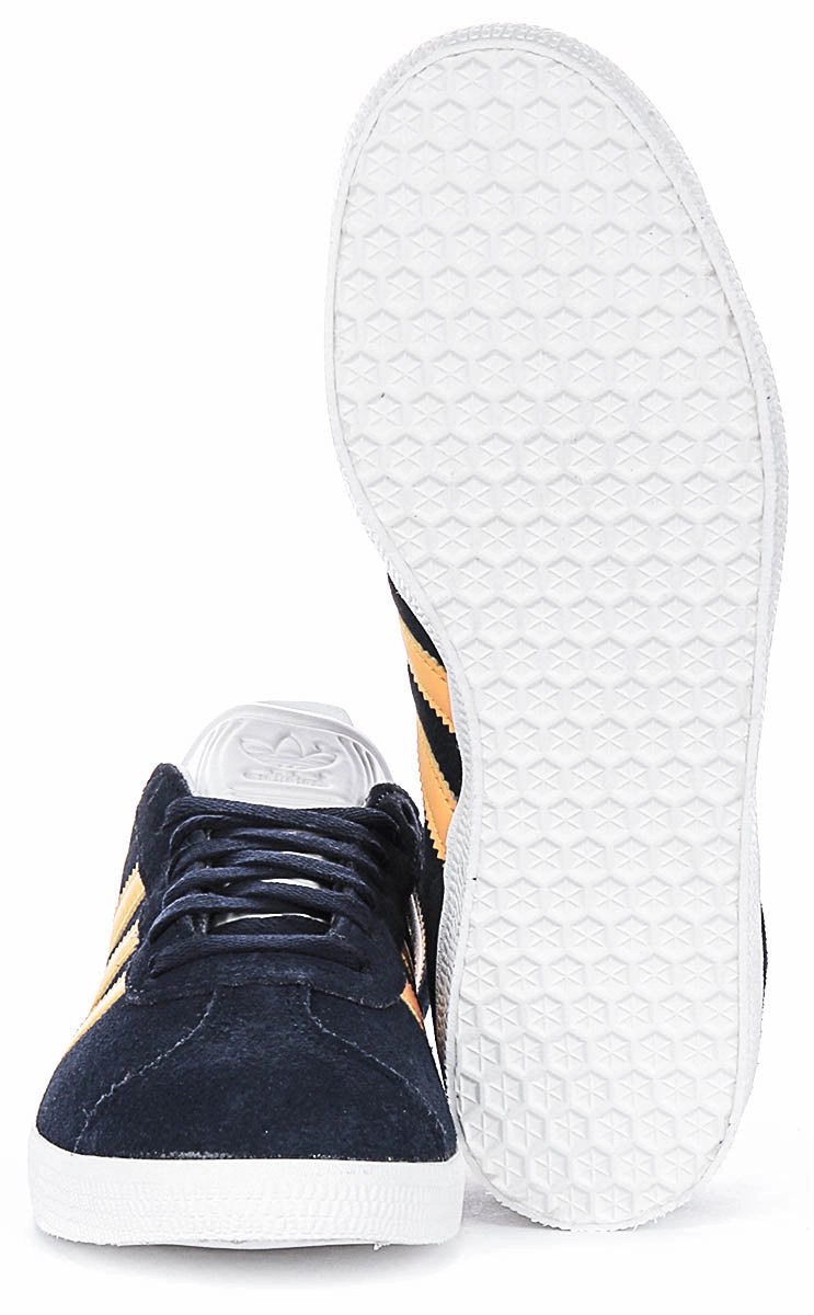 Adidas Gazelle In Navy Yellow Firm - Soft Balance Features