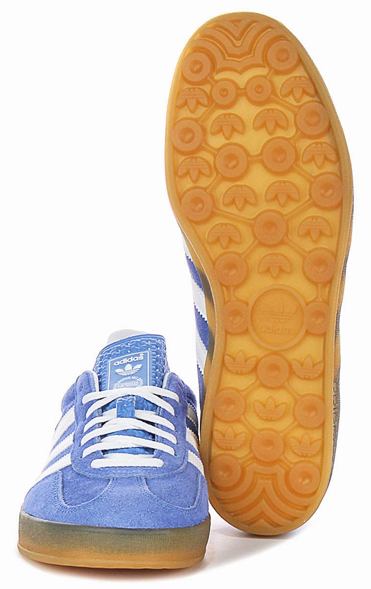 Adidas Gazelle Indoor In Blue White High - performance level