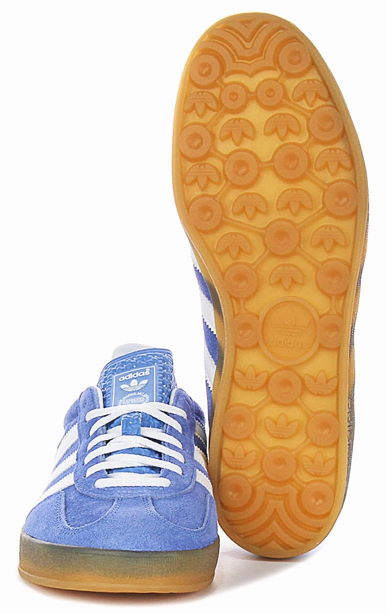Adidas Gazelle Indoor In Blue White High - performance level