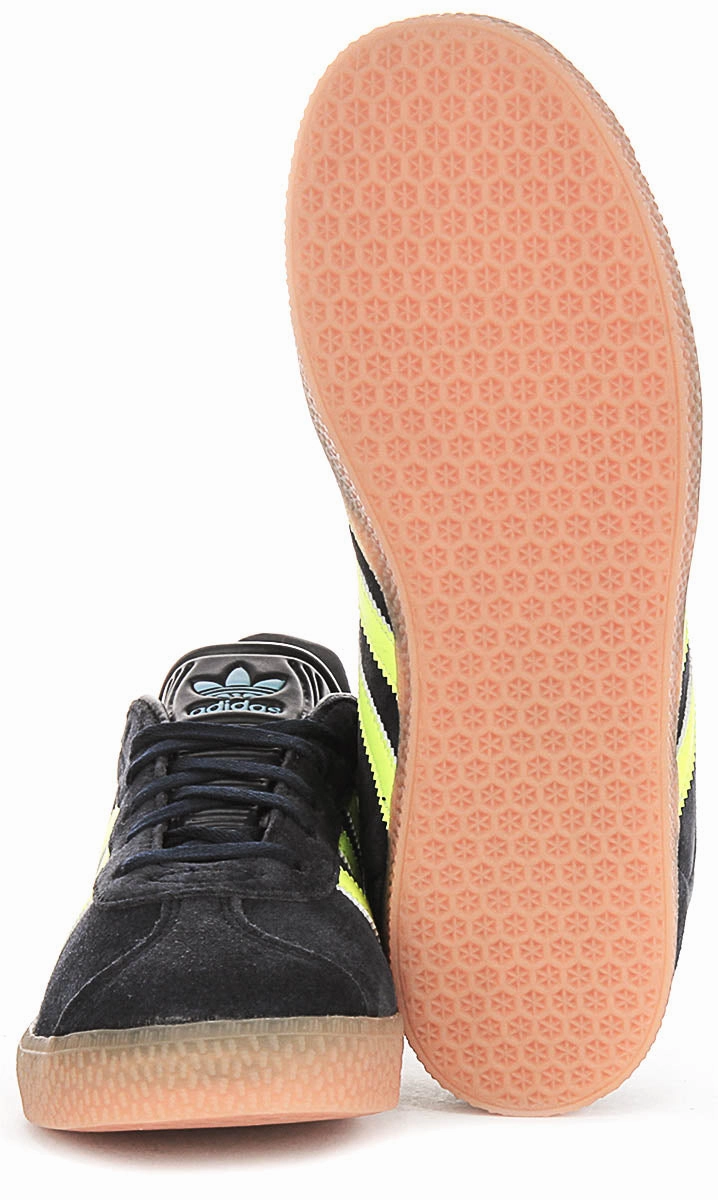 Adidas Gazelle J In Navy Yellow For Youth Flexible configuration