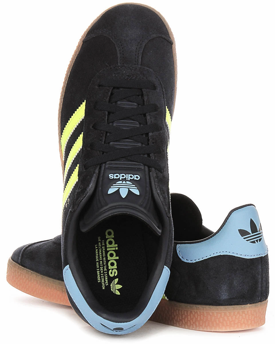 Adidas Gazelle J In Navy Yellow For Youth Flexible configuration