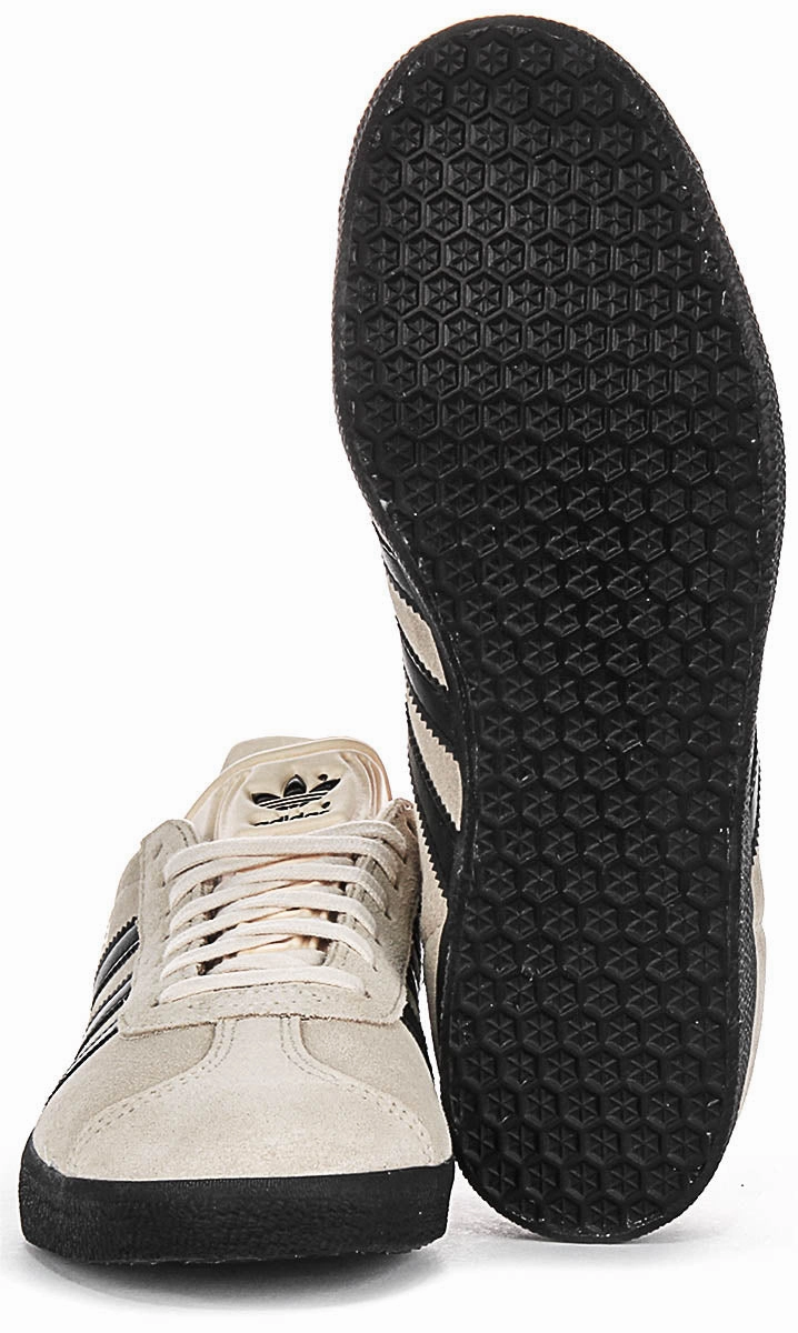 Adidas Gazelle X Messi In Beige Black Breathable Upper Option Mechanism