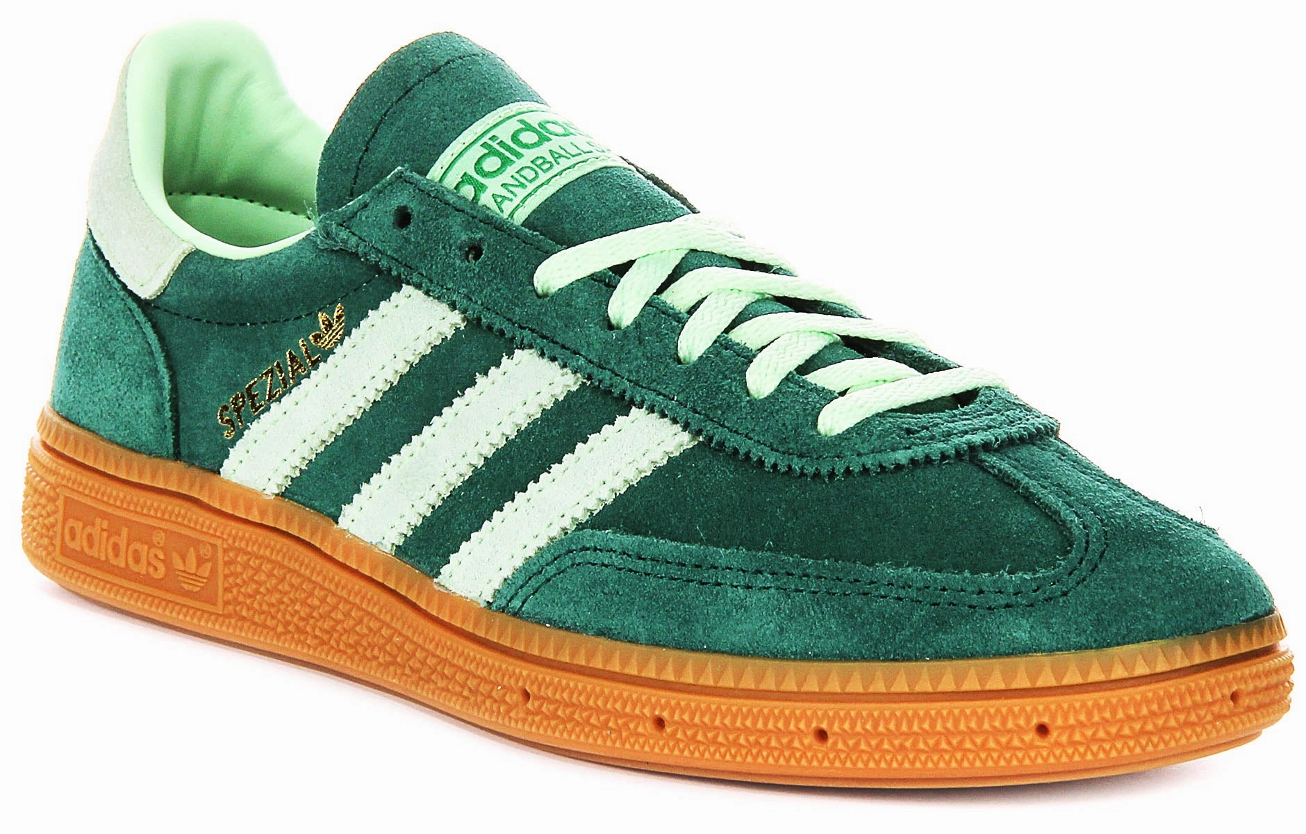 Adidas Handball Spezial In Green For Women for running high-end