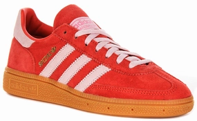 diabetic shoes Adidas Handball Spezial In Red Pink For Women