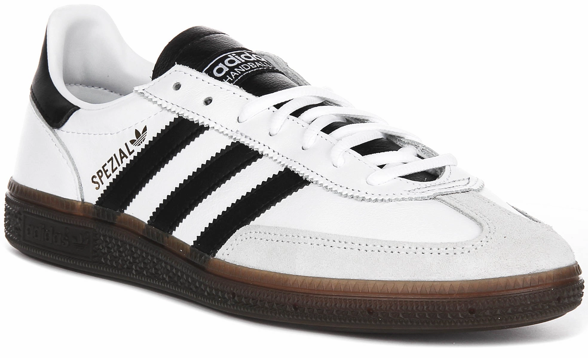 Adidas Handball Spezial In White Black Leather race - day