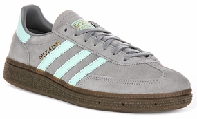 Adidas Handball Spezial Juniors In Grey Blu Forest running