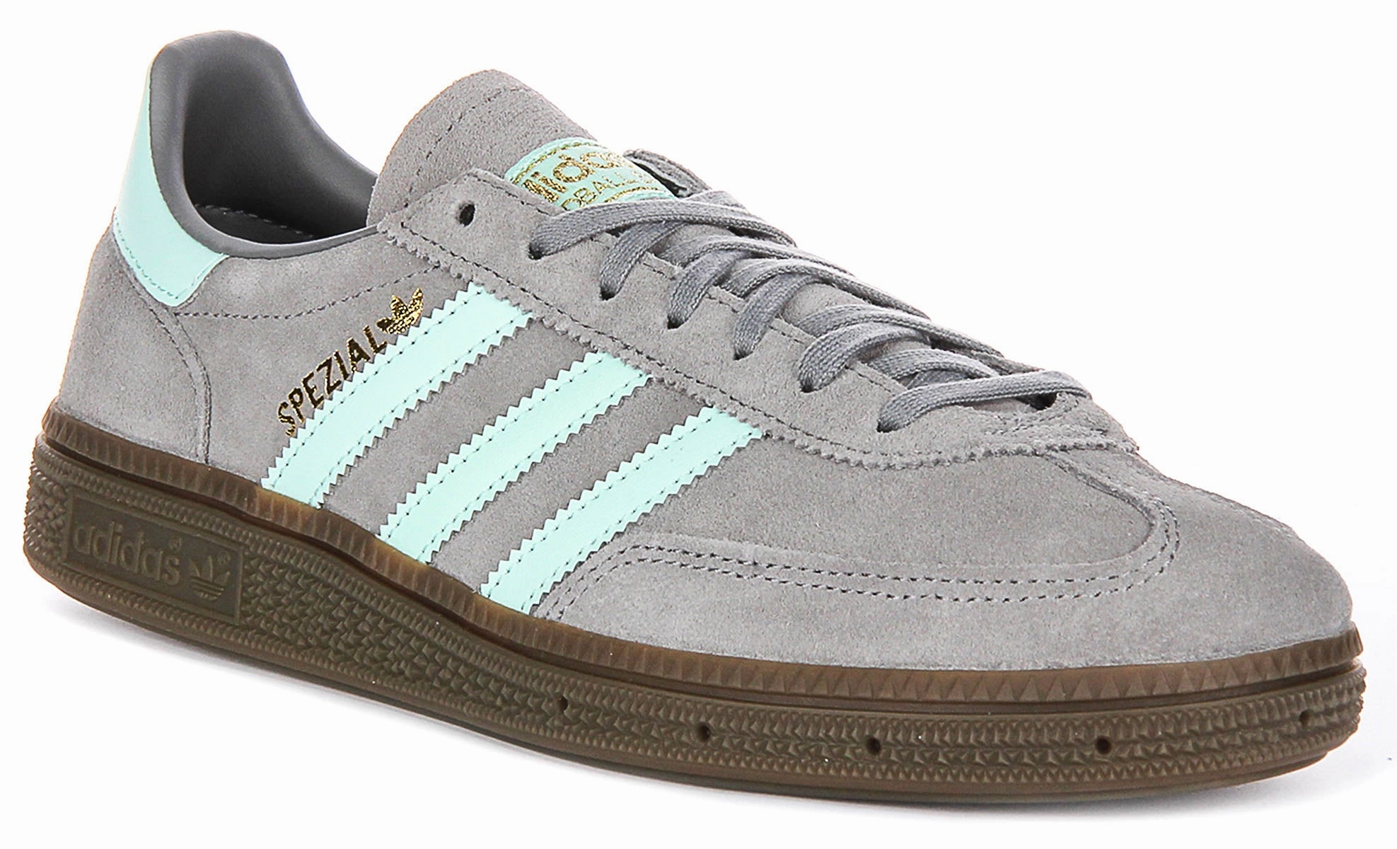 Adidas Handball Spezial Juniors In Grey Blu Forest running