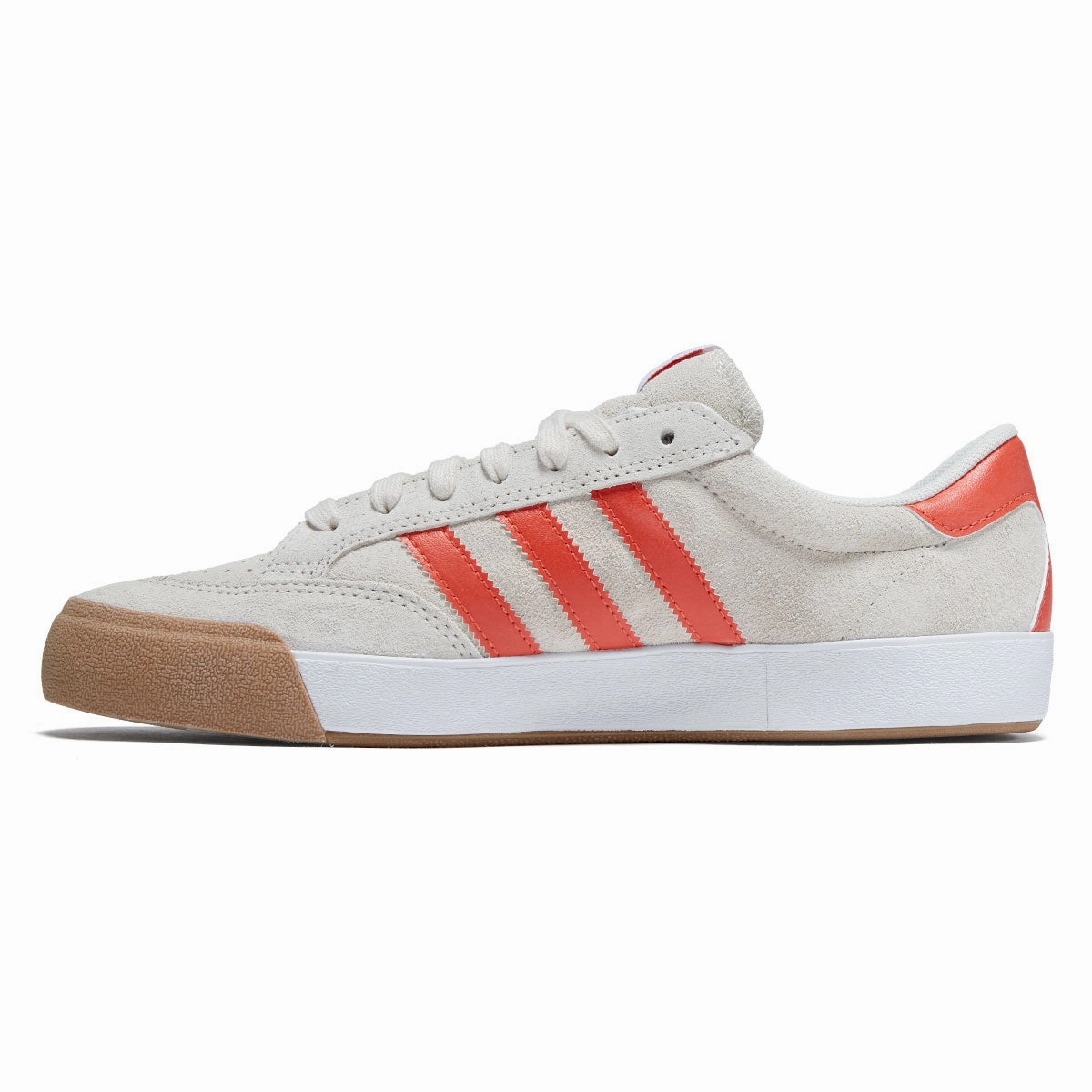 Adidas Nora Shoes - Wonder White/Orange/Gum Skater Edge