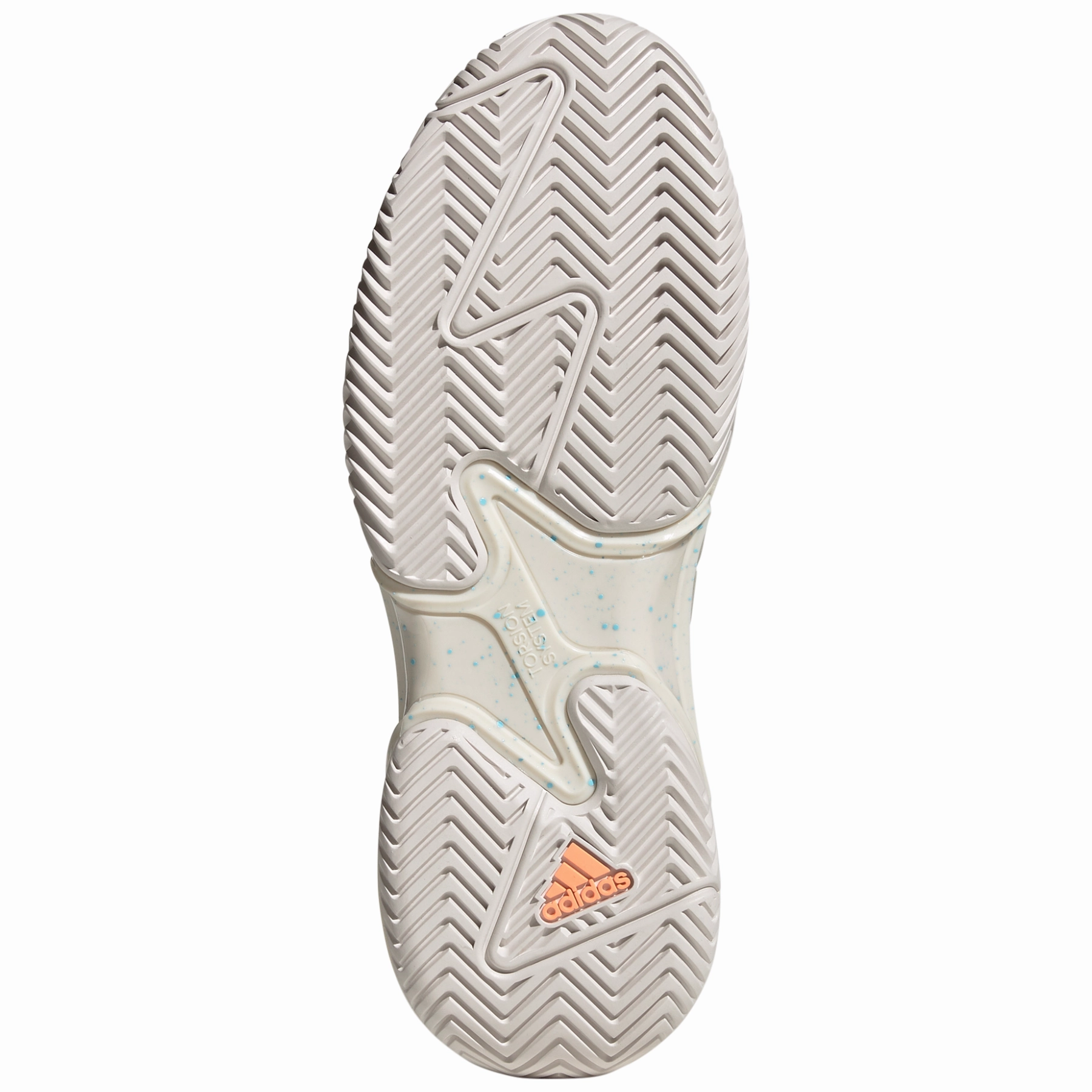 Adidas Performance Barricade  Men Tennis Shoes - Cloud White/Pulse Blue/Mint Ton Ankle Mobility