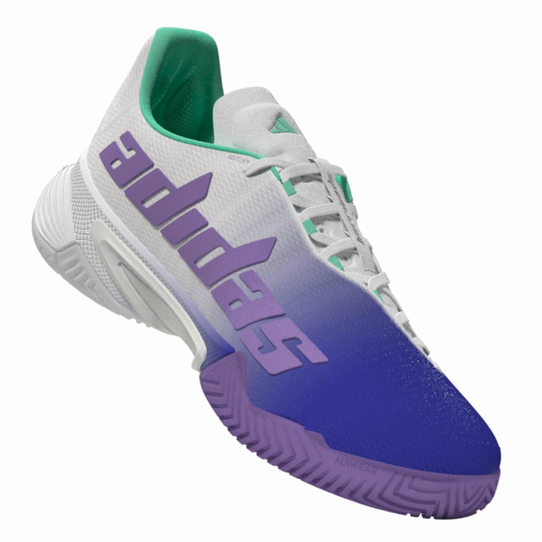 Adidas Performance Barricade Women Tennis Shoes - LUCBLU/VIOFUS/PULMIN Ease Jump