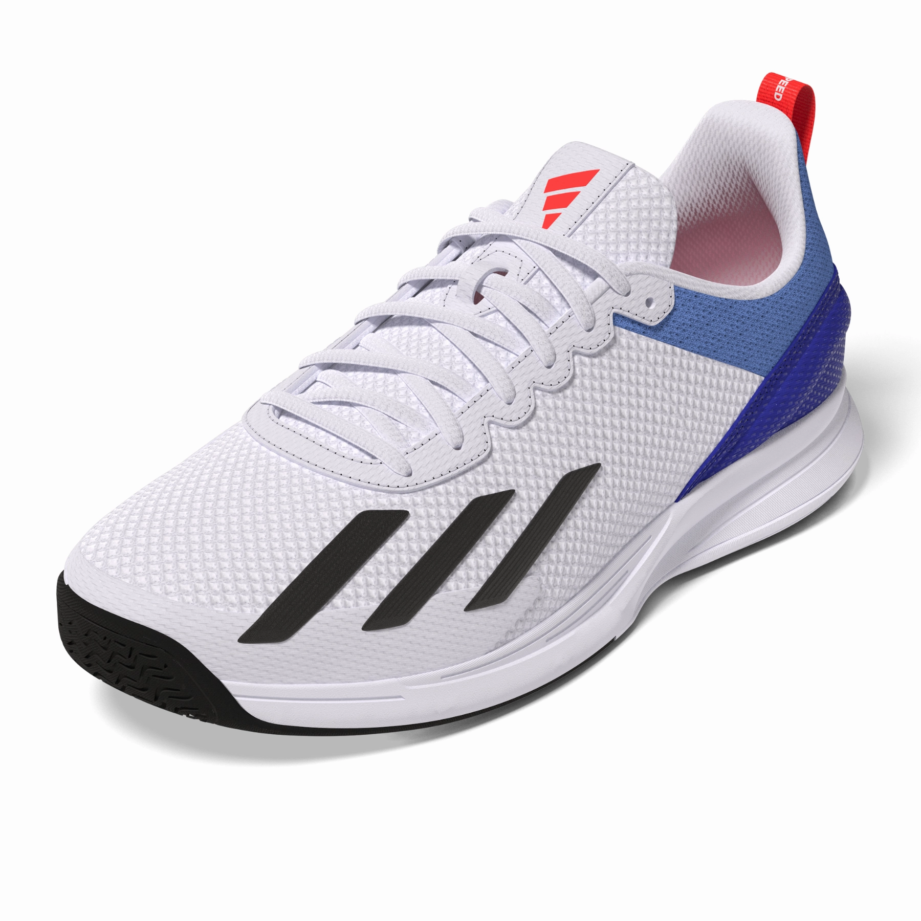Adidas Performance Court Flash Speed Men Tennis Shoes - Ftw White/Core Black/Core Black Modern Agility