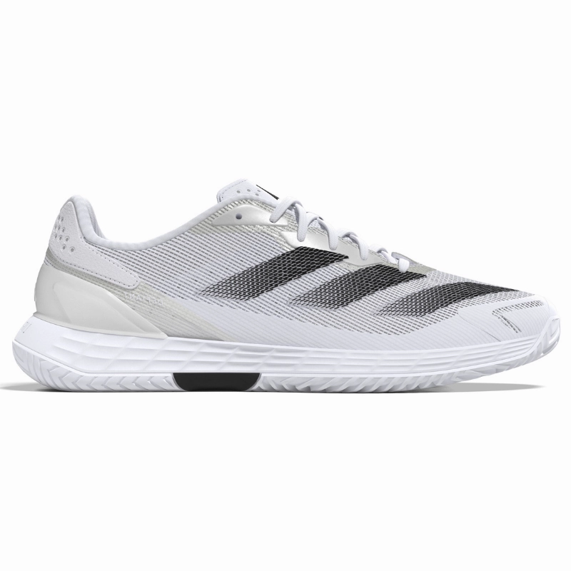 Adidas Performance Defiant Speed 2 Mens Tennis Shoes - Footwear White/Core Black/Grey One