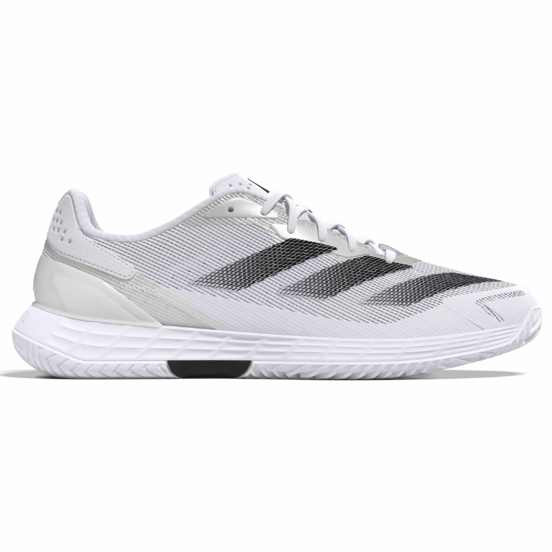 Adidas Performance Defiant Speed 2 Mens Tennis Shoes - Footwear White/Core Black/Grey One Stability Endurance