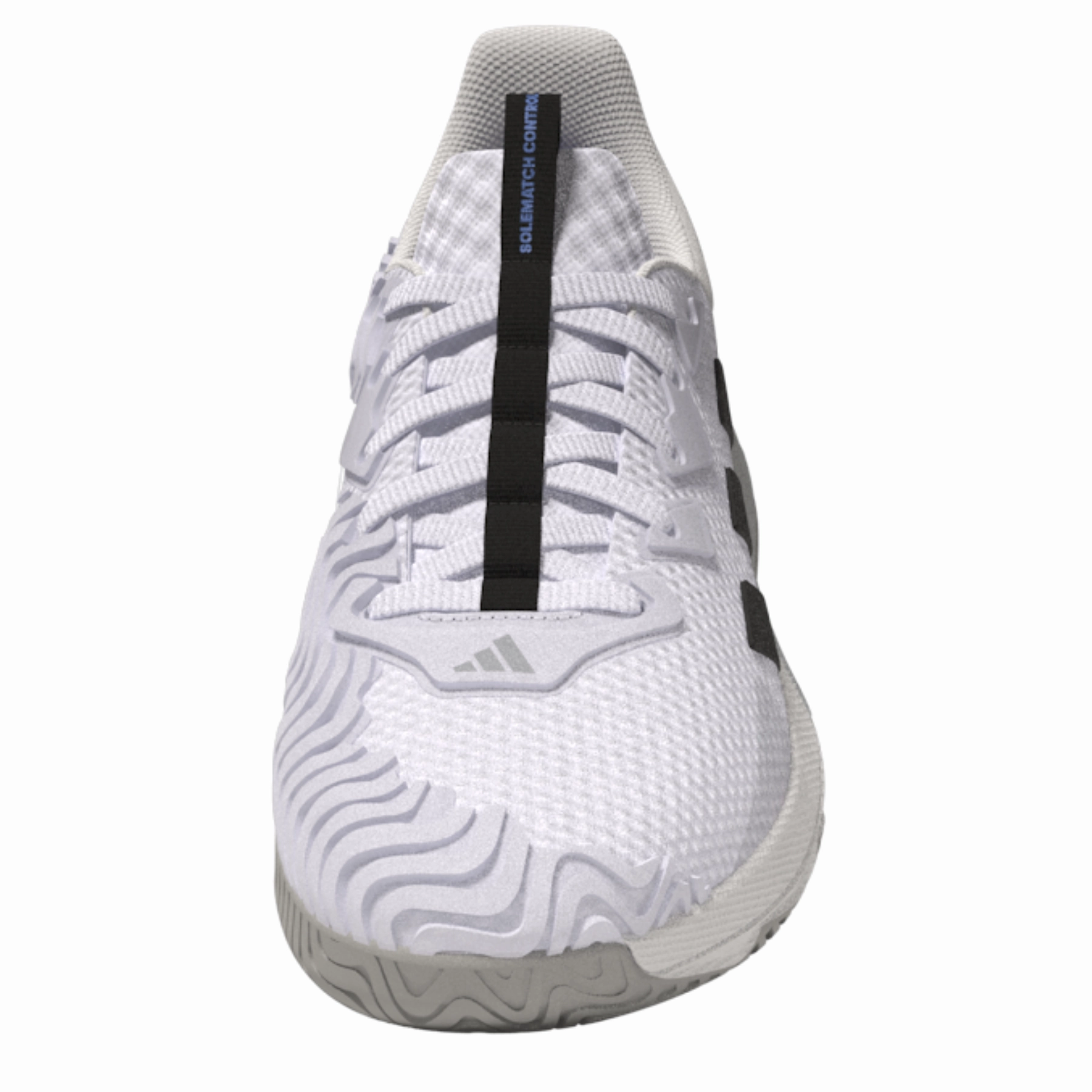 Adidas Performance Sole Match Control Ftw White/Core Black/Lucblu Men Tennis Shoes Seamless construction