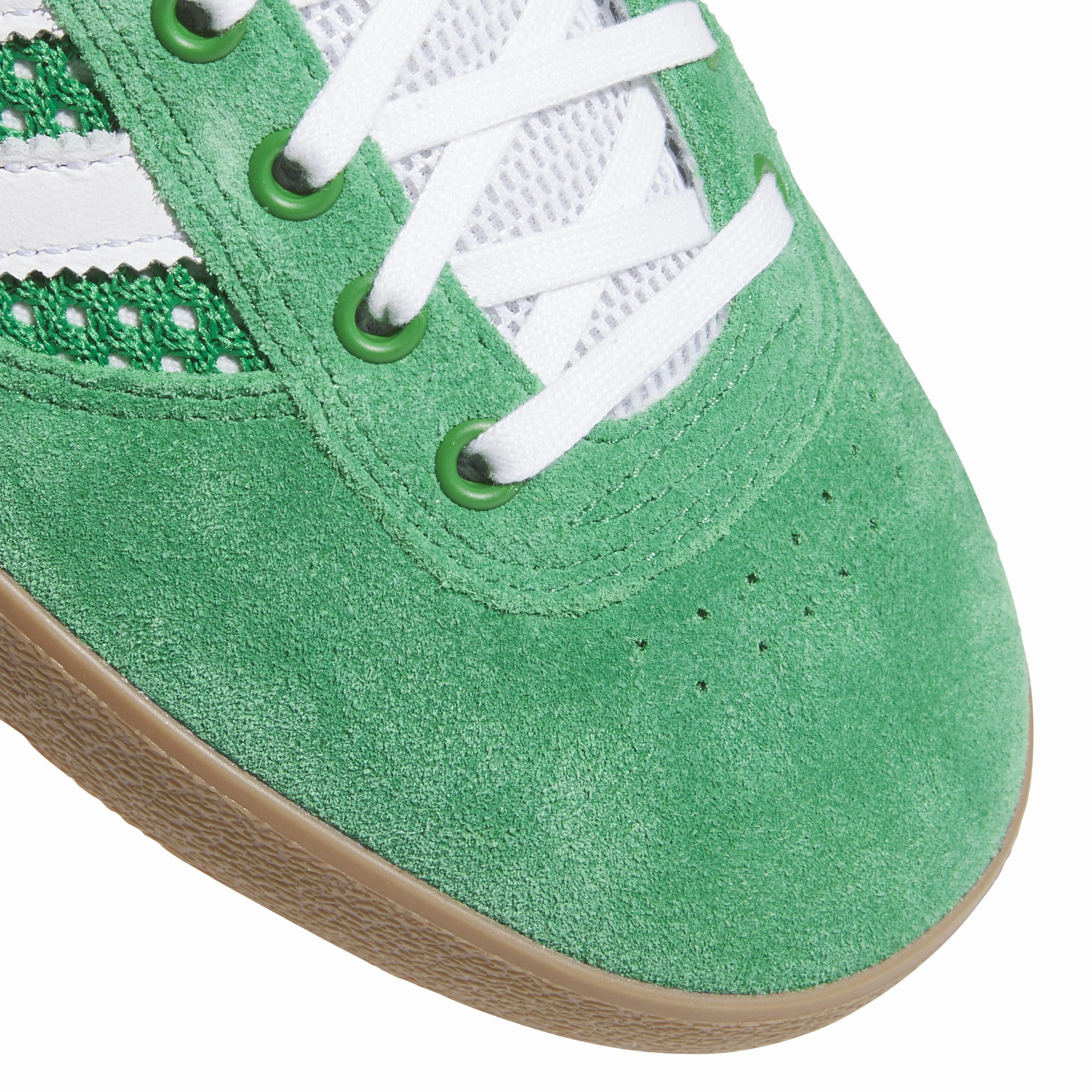 Adidas Puig Indoor Green/White/Gum Flexible Construction Method