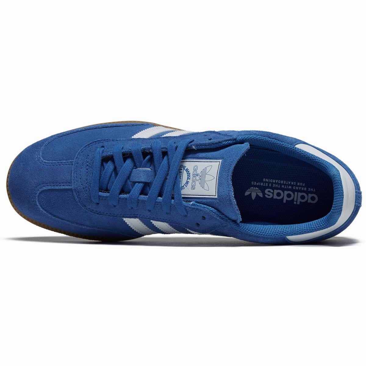 Adidas Samba ADV Shoes - Bluebird/Ftwr White/Gold Quick Pulse