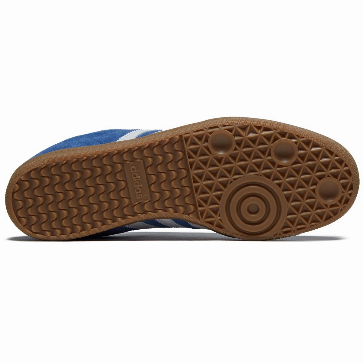 Adidas Samba ADV Shoes - Bluebird/Ftwr White/Gold Quick Pulse