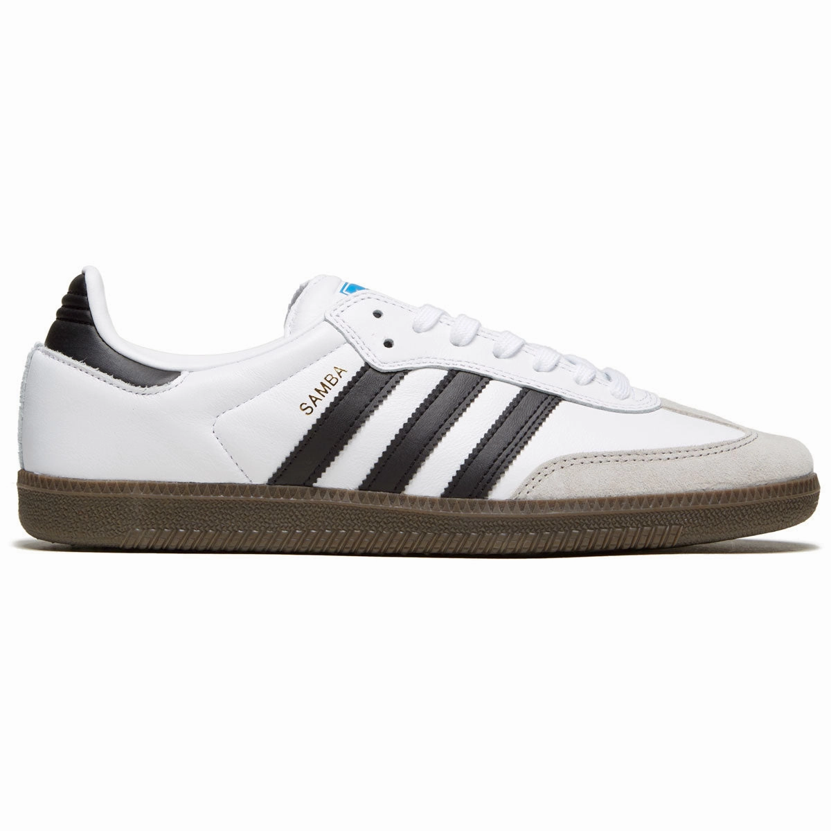 Easy Action Fit Adidas Samba Adv Shoes - White/Core Black/Gum