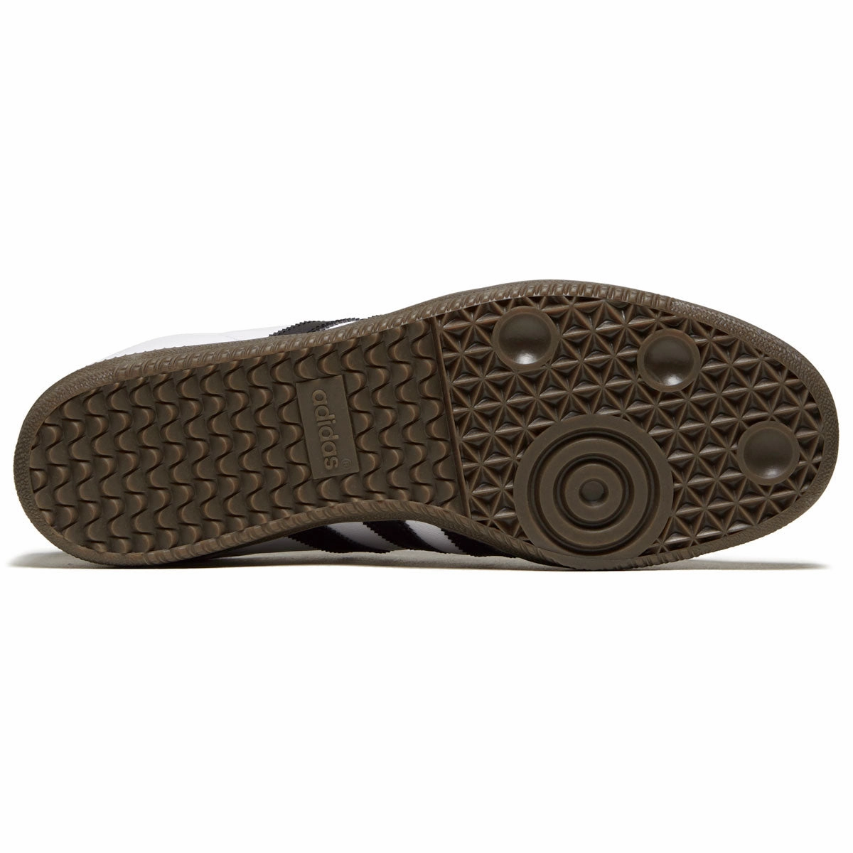Adidas Samba Adv Shoes - White/Core Black/Gum Toe Force Max