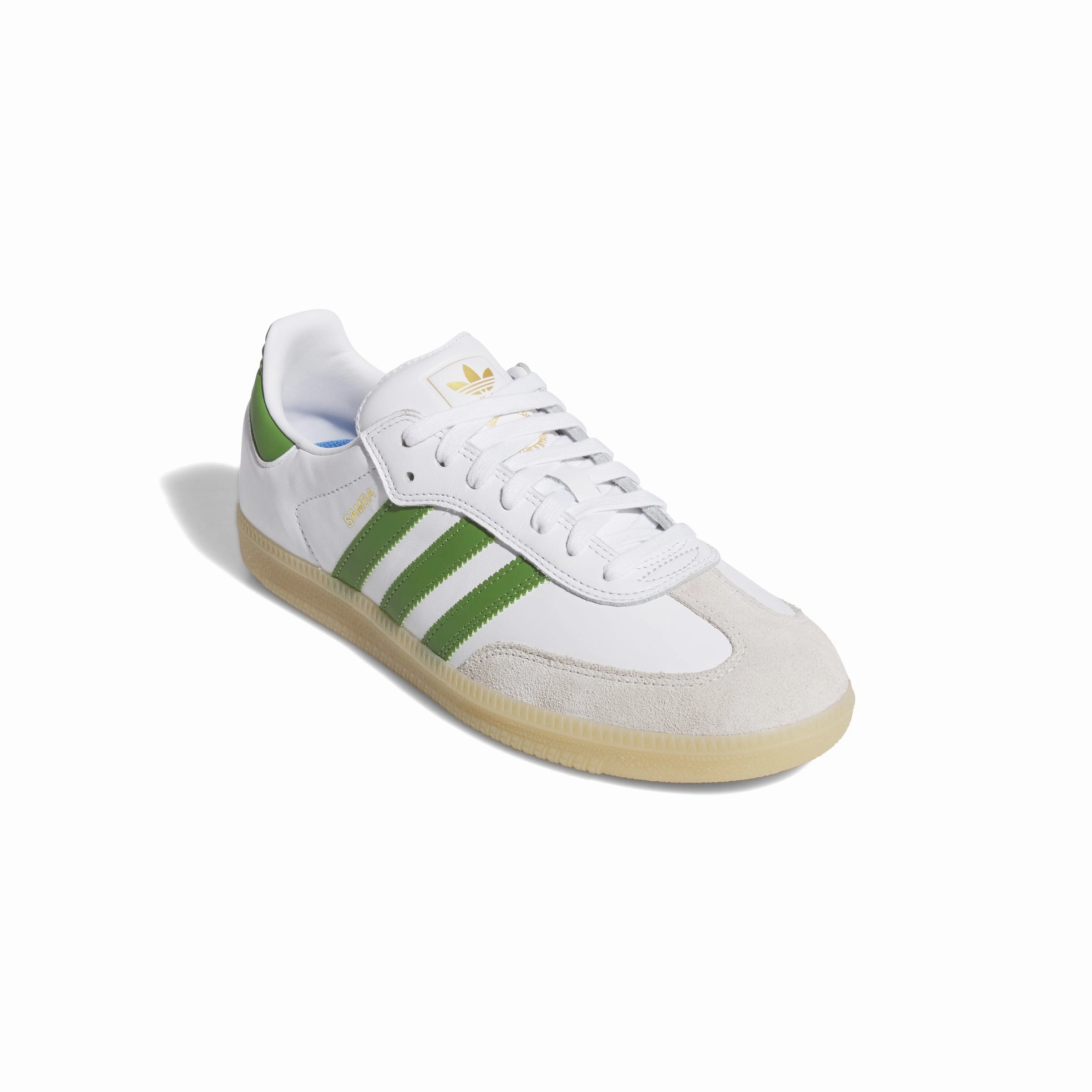 Adidas Samba ADV White / Green / Gum Performance Enhancer