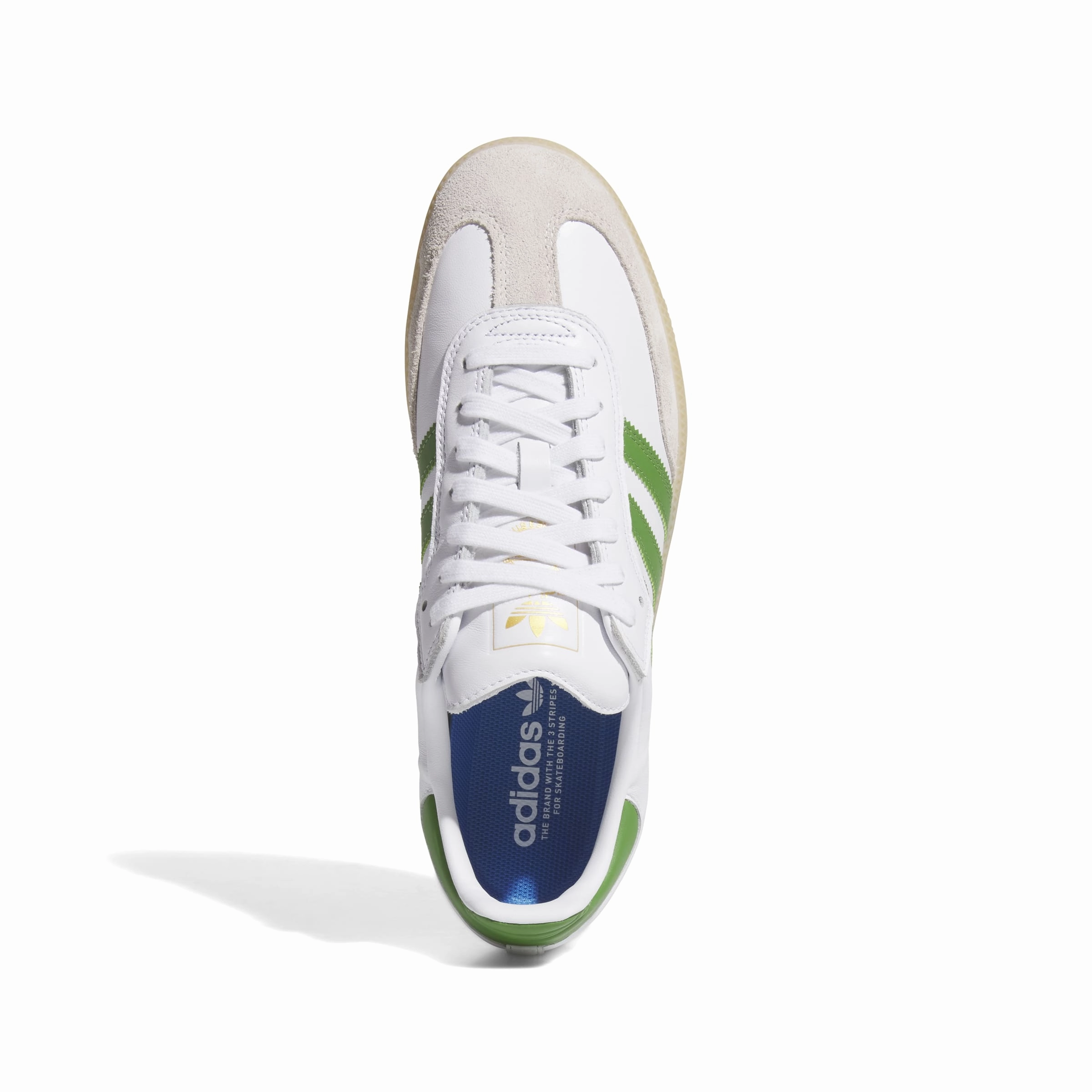 Adidas Samba ADV White / Green / Gum Performance Enhancer