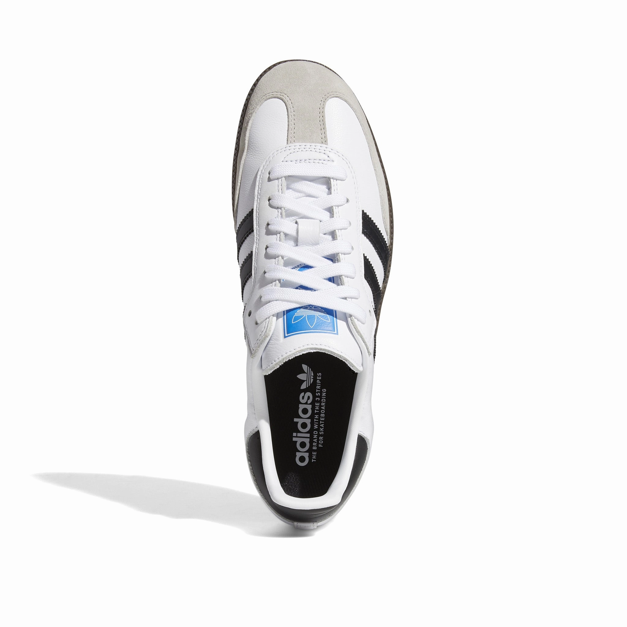 Adidas Samba ADV White/Black/Gum Optimal Fit Performance